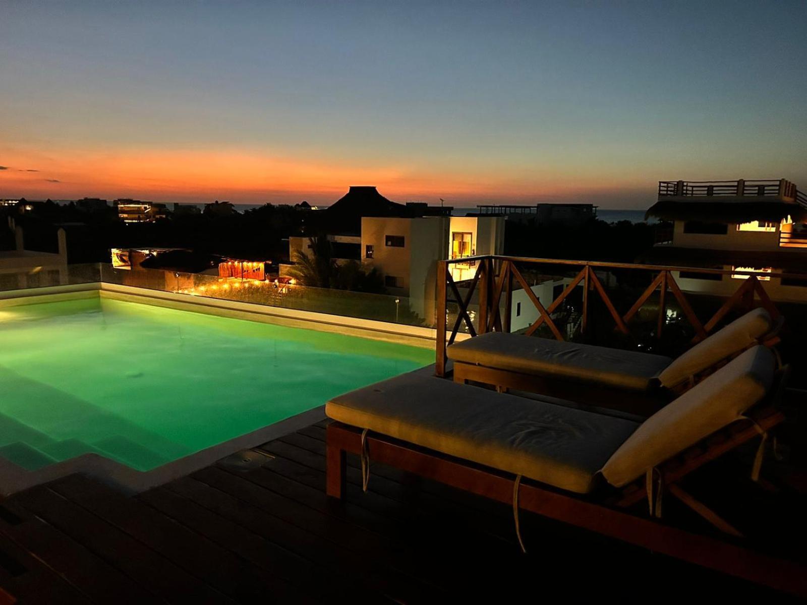 Апартаменты Sunsteps Casa Holbox Экстерьер фото