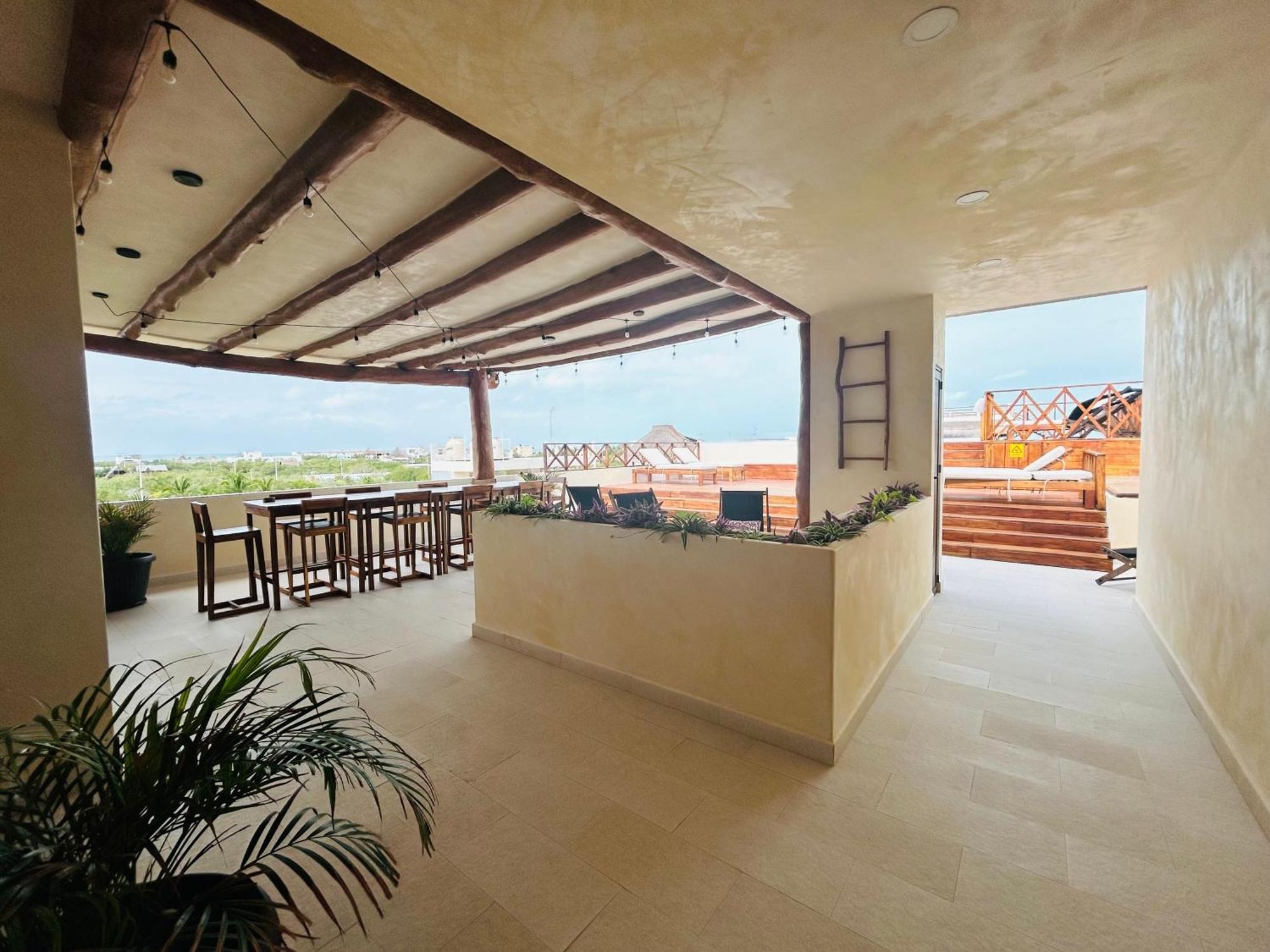 Апартаменты Sunsteps Casa Holbox Экстерьер фото
