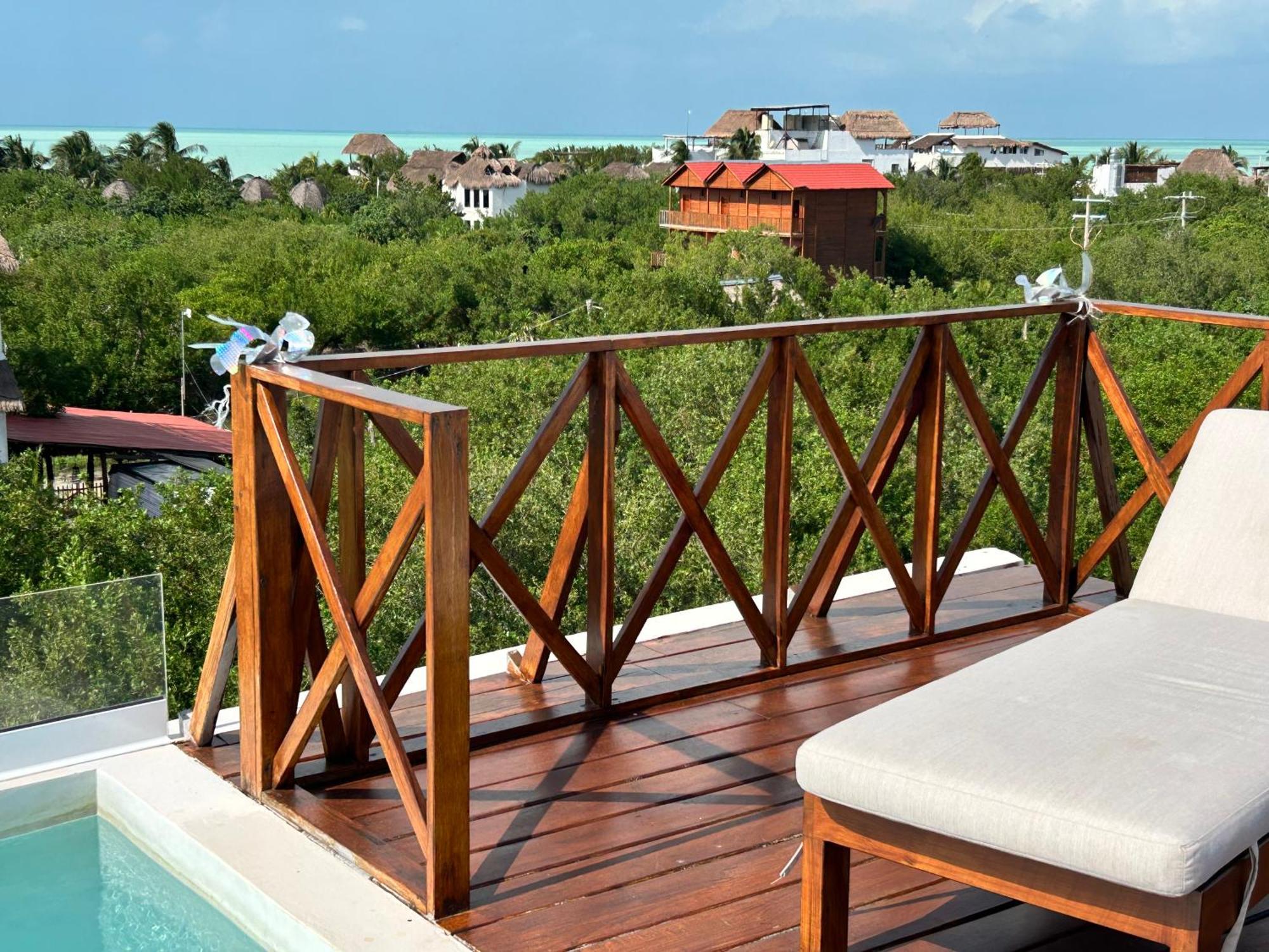 Апартаменты Sunsteps Casa Holbox Экстерьер фото