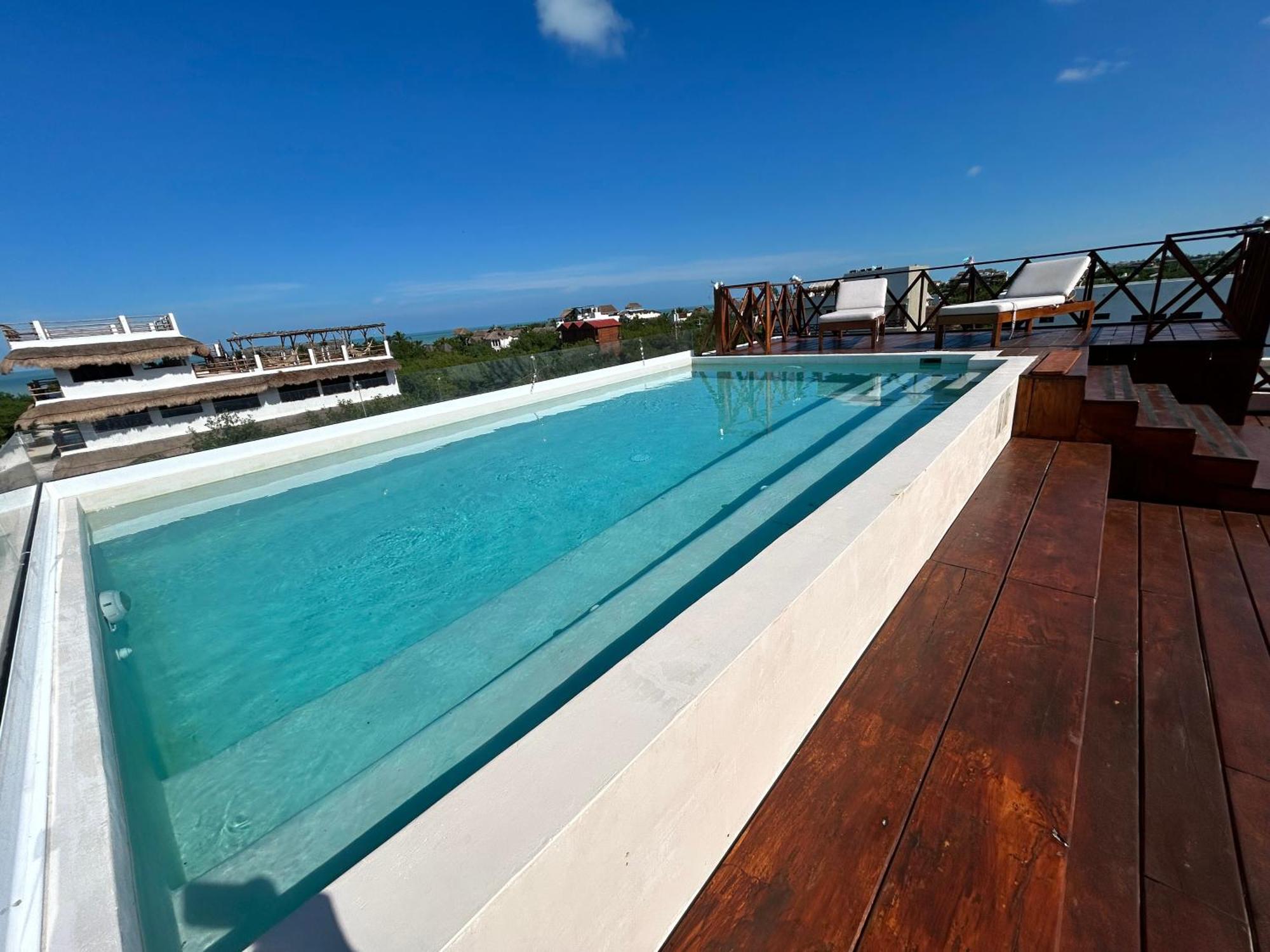 Апартаменты Sunsteps Casa Holbox Экстерьер фото